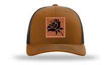 Load image into Gallery viewer, Rose Leather Patch Richardson 112 Hat