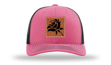 Load image into Gallery viewer, Rose Leather Patch Richardson 112 Hat