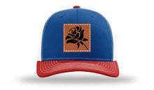 Load image into Gallery viewer, Rose Leather Patch Richardson 112 Hat