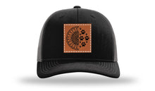 Load image into Gallery viewer, Sunflower Paws Leather Patch Richardson 112 Hat