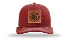 Load image into Gallery viewer, Sunflower Paws Leather Patch Richardson 112 Hat