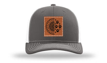 Load image into Gallery viewer, Sunflower Paws Leather Patch Richardson 112 Hat