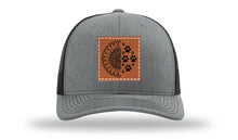 Load image into Gallery viewer, Sunflower Paws Leather Patch Richardson 112 Hat