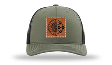 Load image into Gallery viewer, Sunflower Paws Leather Patch Richardson 112 Hat