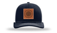 Load image into Gallery viewer, Sunflower Leather Patch Richardson 112 Hat