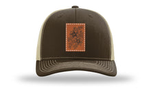 Load image into Gallery viewer, Cherry Blossom Flower Leather Patch Richardson 112 Hat
