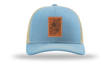 Load image into Gallery viewer, Cherry Blossom Flower Leather Patch Richardson 112 Hat