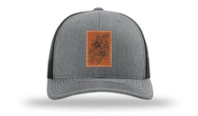 Load image into Gallery viewer, Cherry Blossom Flower Leather Patch Richardson 112 Hat