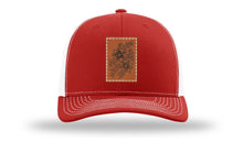 Load image into Gallery viewer, Cherry Blossom Flower Leather Patch Richardson 112 Hat