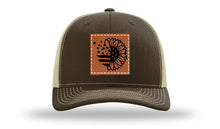 Load image into Gallery viewer, Sunflower Flag Leather Patch Richardson 112 Hat