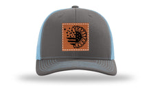 Load image into Gallery viewer, Sunflower Flag Leather Patch Richardson 112 Hat