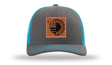 Load image into Gallery viewer, Sunflower Flag Leather Patch Richardson 112 Hat