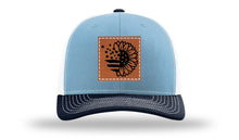 Load image into Gallery viewer, Sunflower Flag Leather Patch Richardson 112 Hat