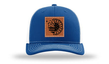 Load image into Gallery viewer, Sunflower Flag Leather Patch Richardson 112 Hat
