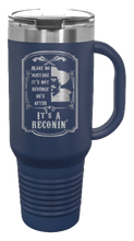 Load image into Gallery viewer, Tombstone Reconin 40oz Handle Mug Laser Engraved
