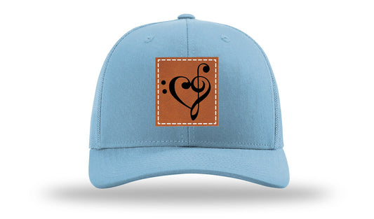 Music Love Leather Patch Richardson 112 Hat