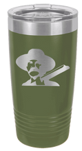 Load image into Gallery viewer, Tombstone Hells Comin&#39; Laser Engraved Tumbler (Etched)
