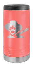 Load image into Gallery viewer, Tombstone Hell&#39;s Comin&#39; Laser Engraved Slim Can Insulated Koosie
