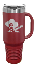 Load image into Gallery viewer, Tombstone Hells Comin&#39; 40oz Handle Mug Laser Engraved
