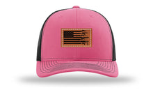 Load image into Gallery viewer, Gun Flag Leather Patch Richardson 112 Hat