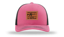 Load image into Gallery viewer, Nobody Needs An AR15 Leather Patch Richardson 112 Hat