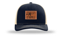 Load image into Gallery viewer, Nobody Needs An AR15 Leather Patch Richardson 112 Hat