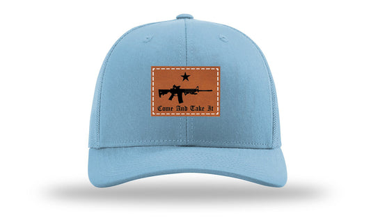 Come and Take It Leather Patch Richardson 112 Hat