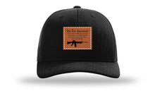 Load image into Gallery viewer, 2nd Amendment Leather Patch Richardson 112 Hat