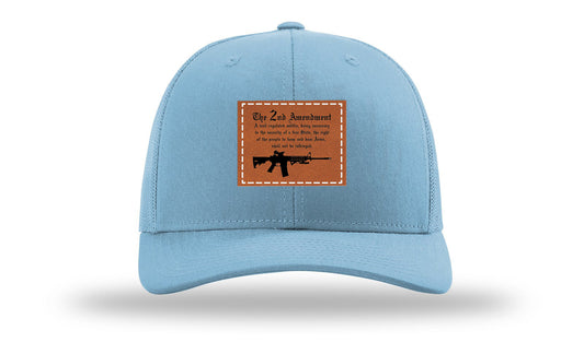 2nd Amendment Leather Patch Richardson 112 Hat