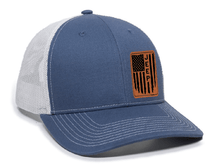 Load image into Gallery viewer, Jeep Flag Leather Patch Hat
