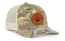 Load image into Gallery viewer, Not All Who Wander Are Lost Leather Patch Hat

