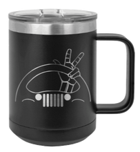 Load image into Gallery viewer, Jeep Wave 2 Laser Engraved Mug (Etched)
