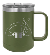 Load image into Gallery viewer, Jeep Wave 2 Laser Engraved Mug (Etched)
