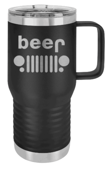 Beer Jeep Laser Engraved Mug (Etched)