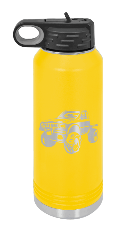 Toyota - 32oz Water Bottle Laser Engraved- Yellow