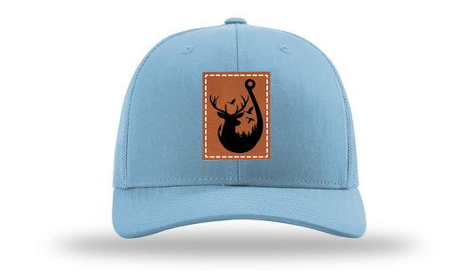 Ducks and Bucks Leather Patch Richardson 112 Hat
