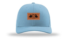 Load image into Gallery viewer, Mountains Leather Patch Richardson 112 Hat