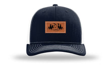 Load image into Gallery viewer, Mountains Leather Patch Richardson 112 Hat