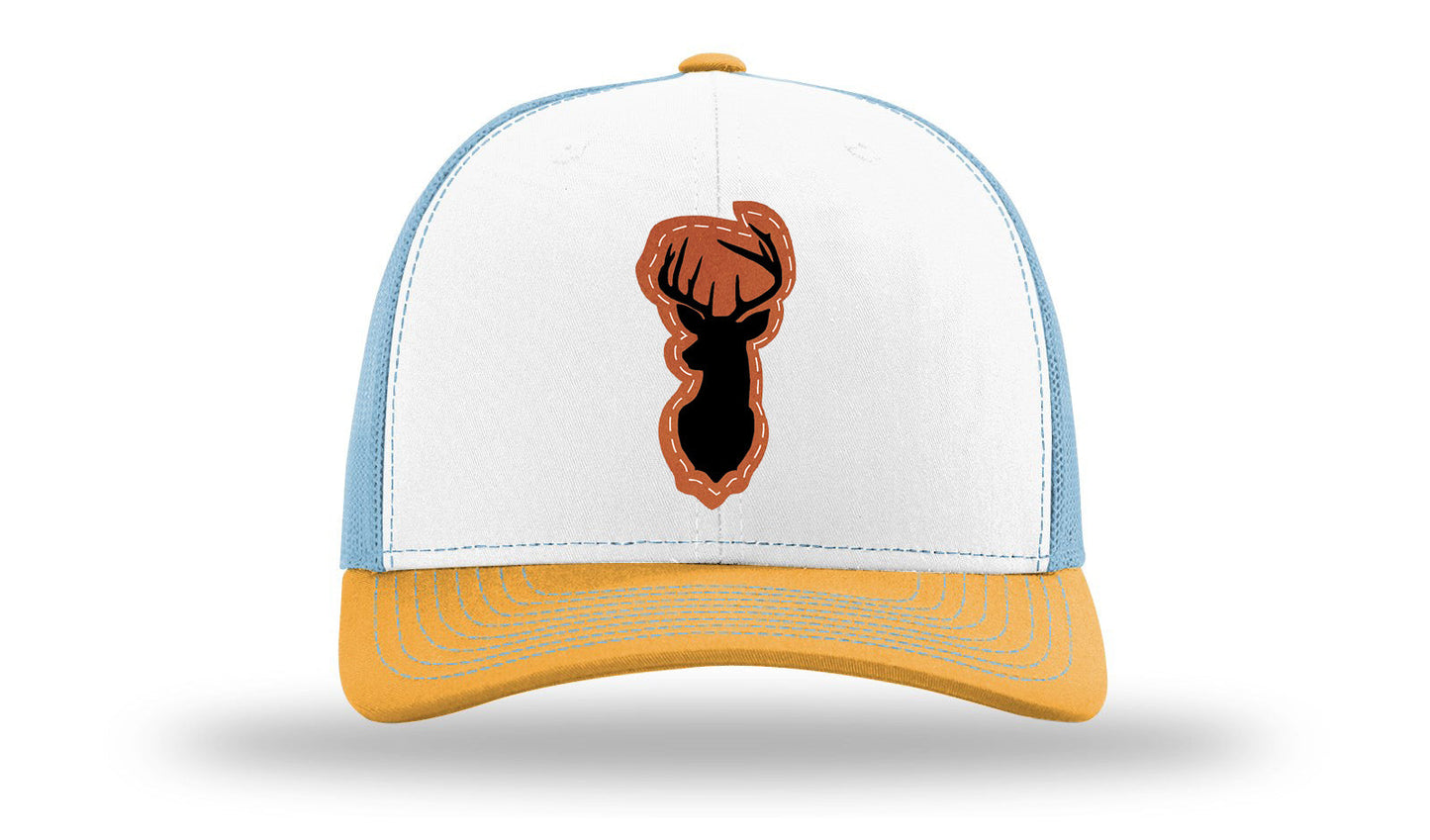 Deer Leather Patch Richardson 112 Hat
