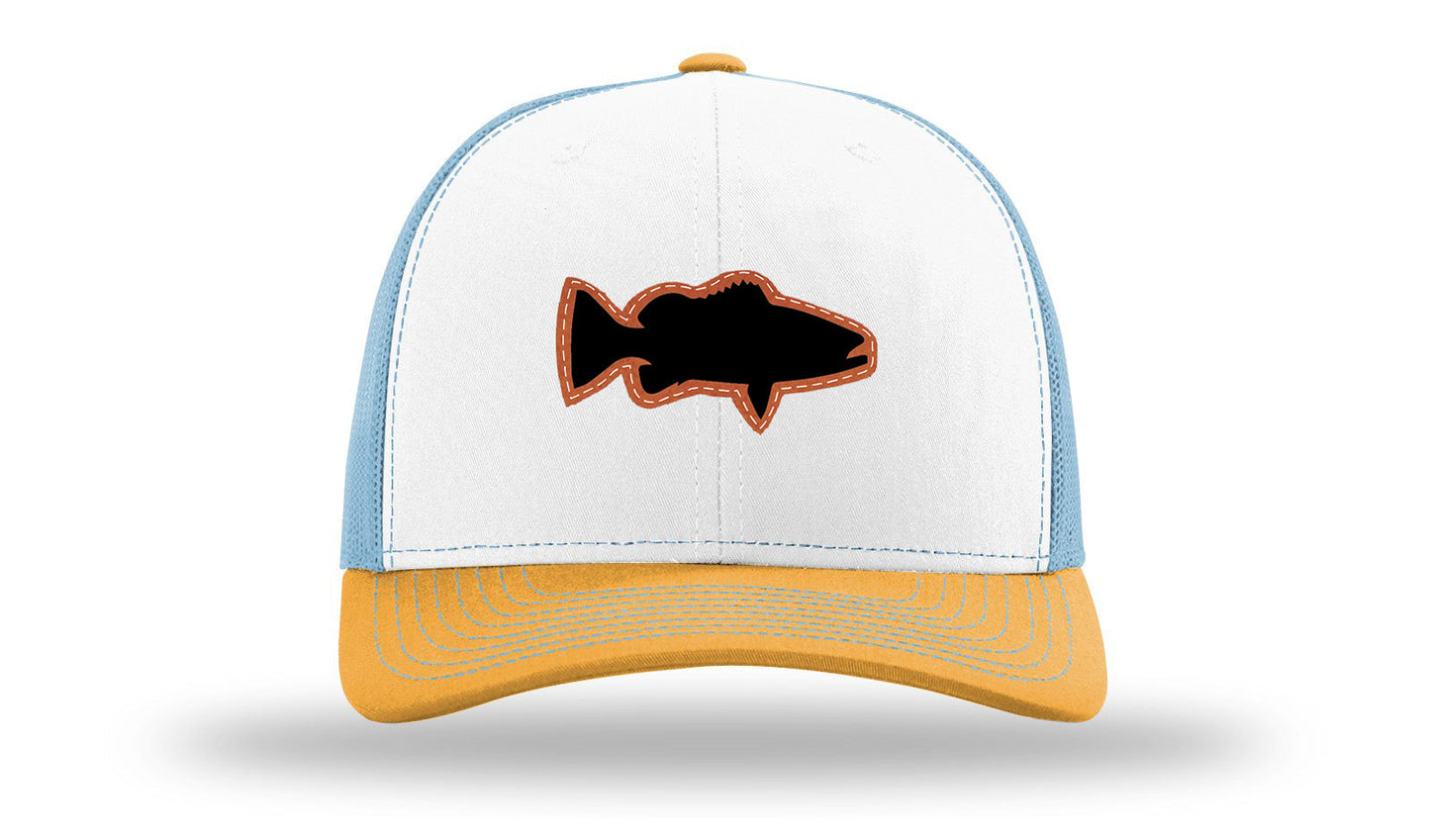 Bass Leather Patch Richardson 112 Hat