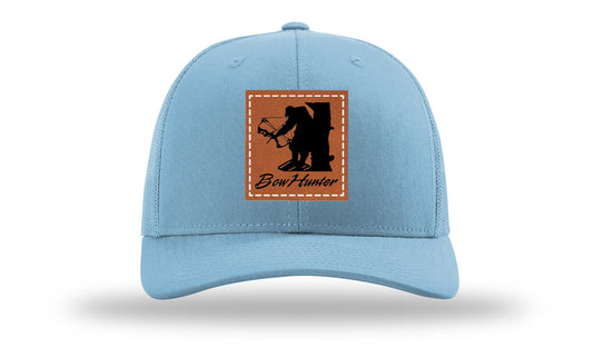 Bow Hunter Leather Patch Richardson 112 Hat