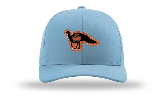 Tristar Flag Turkey Leather Patch Richardson 112 Hat