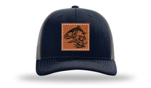 Load image into Gallery viewer, Salmom Jumping Leather Patch Richardson 112 Hat