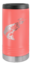 Load image into Gallery viewer, Bass Jumping Laser Engraved Slim Can Insulated Koosie

