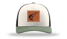 Load image into Gallery viewer, Bass Spinner Leather Patch Richardson 112 Hat