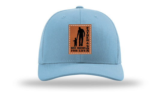 Father & Son Best Friends Leather Patch Richardson 112 Hat