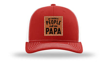 Load image into Gallery viewer, My Favorite People Call Me Papa Leather Patch Richardson 112 Hat