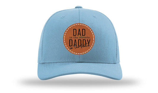 Daddy In The Sheets Circle Leather Patch Richardson 112 Hat