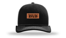 Load image into Gallery viewer, World's Best Dad Leather Patch Richardson 112 Hat
