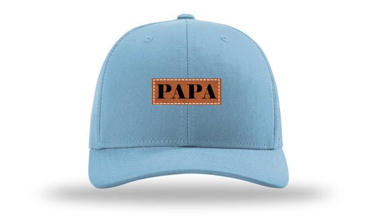 Papa Leather Patch Richardson 112 Hat